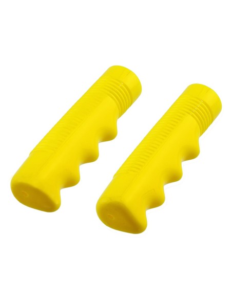 Lowrider Grips 7/8 long 115mm Yellow.